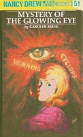 Book Cover for Nancy Drew 51: Mystery of the Glowing Eye by Carolyn Keene