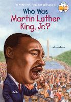 Book Cover for Who Was Martin Luther King, Jr.? by Bonnie Bader, Who HQ