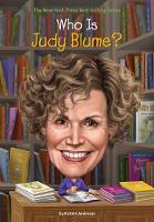 Book Cover for Who Is Judy Blume? by Kirsten Anderson