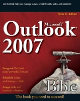 Book Cover for Microsoft Outlook 2007 Bible by Peter G Aitken