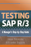 Book Cover for Testing SAP R/3 by Jose Fajardo, Elfriede Dustin