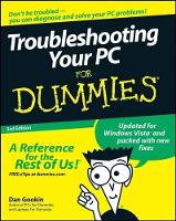 Book Cover for Troubleshooting Your PC For Dummies by Dan Gookin