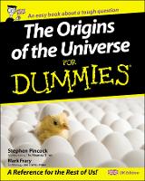 Book Cover for The Origins of the Universe for Dummies by Stephen Pincock, Mark Frary