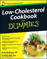 Book Cover for Low-Cholesterol Cookbook For Dummies by Dr. Sarah Brewer, Molly Siple