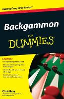 Book Cover for Backgammon For Dummies by Chris Bray