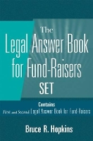 Book Cover for Legal Answer Book for Fund-Raisers Set, Set Contains: First and Second Legal Answer Books for Fund-Raisers  by Bruce R. (Member, District of Columbia Bar) Hopkins