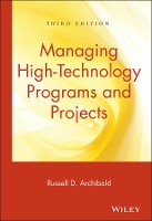 Book Cover for Managing High-Technology Programs and Projects by Russell D. Archibald