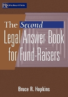 Book Cover for The Second Legal Answer Book for Fund-Raisers by Bruce R. Hopkins