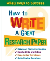 Book Cover for How to Write a Great Research Paper by Book Builders, Beverly Chin