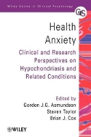 Book Cover for Health Anxiety by Gordon J.G. (Regina Health District, Saskatchewan, Canada) Asmundson