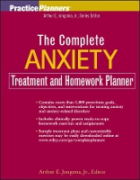 Book Cover for The Complete Anxiety Treatment and Homework Planner by David J. (Psychological Consultants, Grand Rapids, Michigan) Berghuis