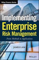 Book Cover for Implementing Enterprise Risk Management by James Lam