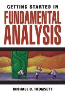 Book Cover for Getting Started in Fundamental Analysis by Michael C. Thomsett