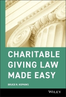 Book Cover for Charitable Giving Law Made Easy by Bruce R. (Member, District of Columbia Bar) Hopkins