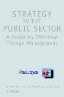 Book Cover for Strategy in the Public Sector by Paul Joyce