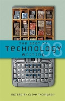 Book Cover for The Best of Technology Writing by K.Clive Thompson