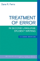 Book Cover for Treatment of Error in Second Language Student Writing by Dana R. Ferris