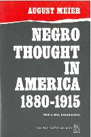 Book Cover for Negro Thought in America, 1880-1915 by August Meier