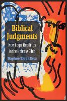 Book Cover for Biblical Judgments by Daphne Barak-Erez