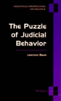 Book Cover for The Puzzle of Judicial Behavior by Lawrence Baum