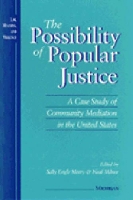 Book Cover for The Possibility of Popular Justice by Sally Engle Merry