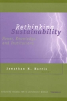 Book Cover for Rethinking Sustainability by Jonathan Harris