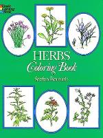 Book Cover for Herbs Coloring Book by Colonial Dames Of America, Stefen Bernath