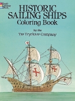 Book Cover for Historic Sailing Ships Colouring Book by Tre Tryckare