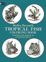 Book Cover for Tropical Fish Coloring Book by Stefen Bernath