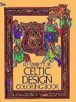 Book Cover for Celtic Design Colouring Book by Ed Sibbett