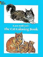 Book Cover for The Cat Coloring Book by Karen Baldauski