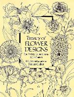 Book Cover for Treasury of Flower Designs for Artists, Embroiderers and Craftsmen by Susan Gaber