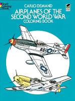 Book Cover for Airplanes of the Second World War Coloring Book by Carlo Demand