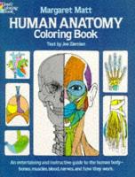 Book Cover for Human Anatomy Coloring Book by Margaret Matt, Joe Ziemian