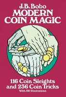 Book Cover for Modern Coin Magic by J.B. Bobo