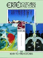 Book Cover for Erte Postcards in Full Color by Erte Erte