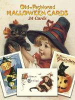 Book Cover for Old-Fashioned Halloween Cards by Gabriella Oldham