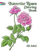 Book Cover for Favorite Roses Coloring Book by Ilil Arbel