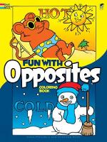 Book Cover for Fun With Opposites Coloring Book by Anna Pomaska