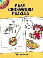 Book Cover for Easy Crossword Puzzles by Nina Barbaresi