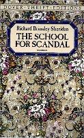 Book Cover for The School for Scandal by Richard Brinsley Sheridan