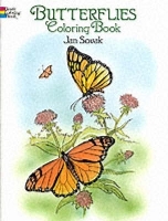 Book Cover for Butterflies Coloring Book by Jan Sovak