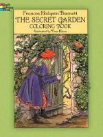 Book Cover for The Secret Garden Coloring Book by Frances Hodgson Burnett