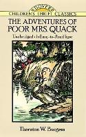 Book Cover for The Adventures of Poor Mrs. Quack by Harrison Cady, Thornton W. Burgess
