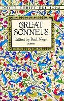 Book Cover for Great Sonnets by Paul Negri