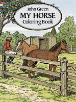 Book Cover for My Horse Coloring Book by John Green