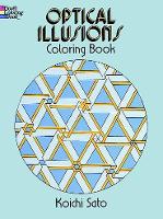 Book Cover for Optical Illusions Coloring Book by Koichi Sato