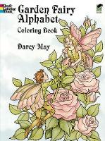 Book Cover for Garden Fairy Alphabet Coloring Book by Darcy May