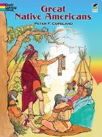 Book Cover for Great Native Americans Coloring Book by Peter F. Copeland