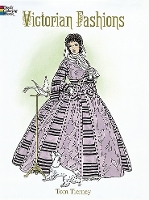 Book Cover for Victorian Fashions Coloring Book by Tom Tierney